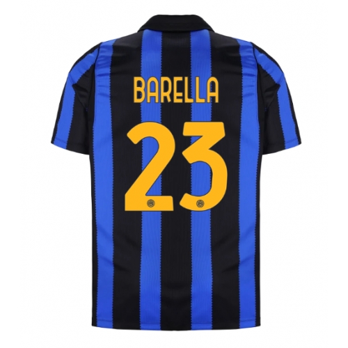 Billige Fotballdrakt Inter Milan Nicolo Barella #23 Replika Hjemmedrakt 2026-27 Kortermet Billige Fotballdrakt Inter Milan Nicolo Barella #23 Replika Hjemmedrakt 2026-27 Kortermet